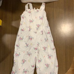 Janie and Jack floral romper